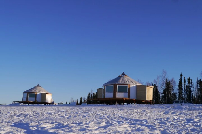 Northern Lights Lodge Viewing in Fairbanks