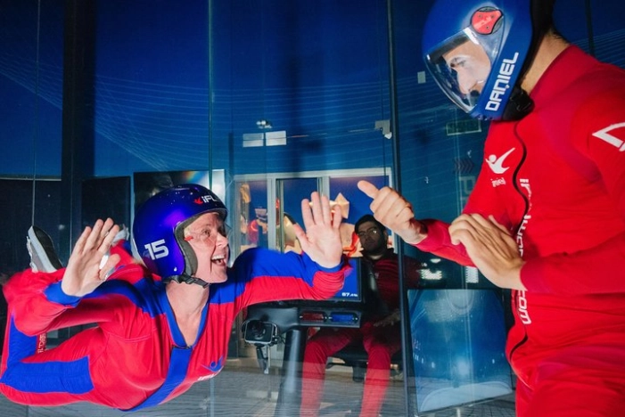 Chicago-Naperville Indoor Skydiving with 2 Flights & Personalized Certificate