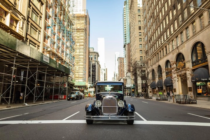 1 HR - NYC Private Classic Car Experience - Midtown