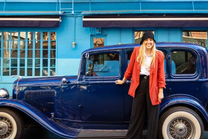 New York City Midtown and Downtown Private Vintage Car Tour
