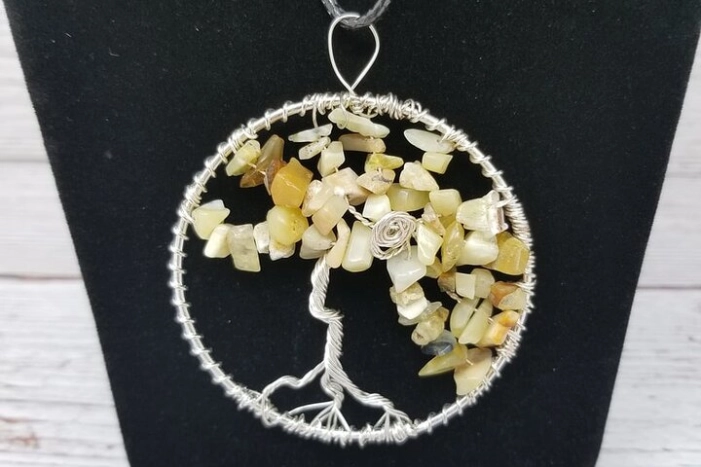 Wire Wrapping Tree of Life Necklace Class