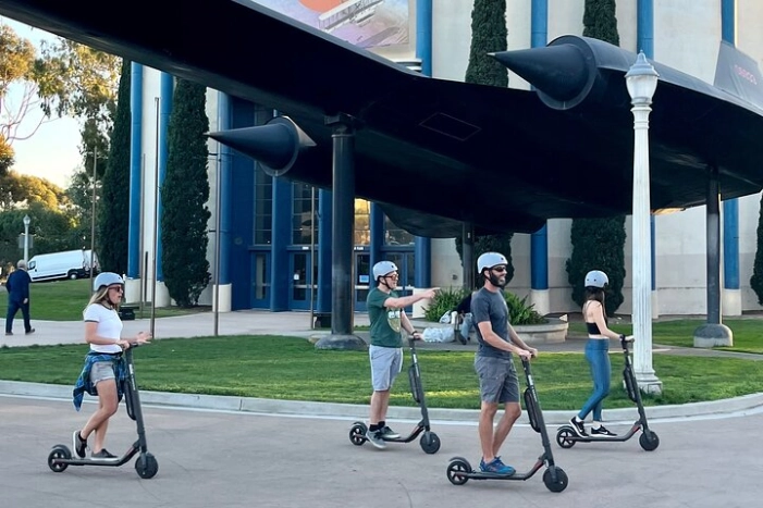 Balboa Park Electric Scooter Tour with Pictures