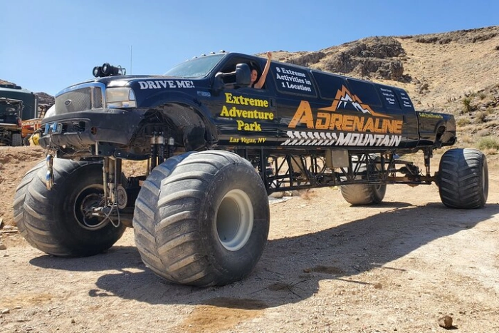 Monster Truck Drive and Shoot Combo Package