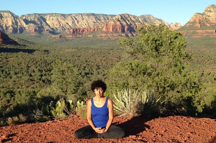 Private Sedona Meditation On The Rocks