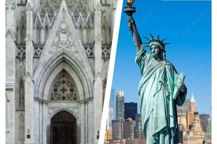 NYC Combo: Statue of Liberty Cruise and St Patrick's Cathedral