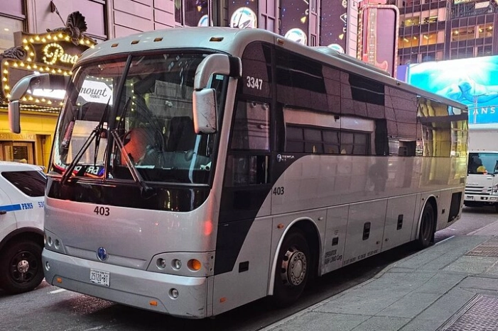 NYC Bus Transfer in NYC up to 50 passengers 
