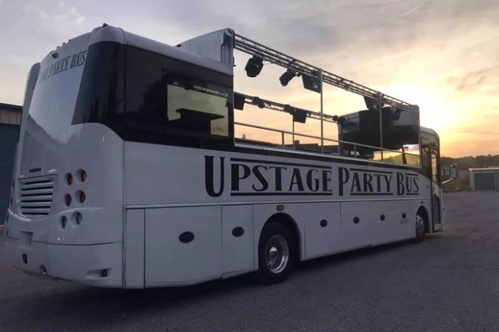 Private Nashville Open-Air Party Bus Tour w/ DJ & Bartender 21+ 