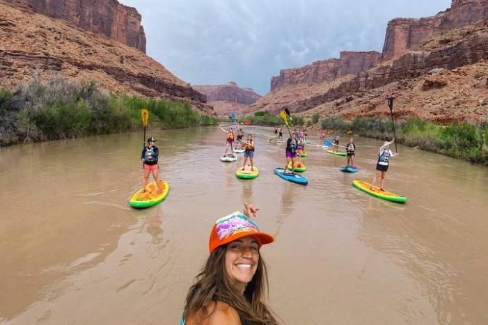 Flatwater Fun: Stand Up Paddleboarding on the Colorado River