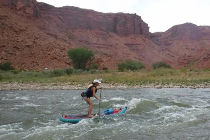 Splish and Splash: Stand Up Paddleboarding on the Colorado River