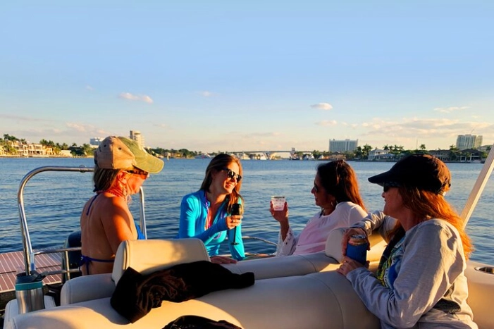 Fort Lauderdale Private Sunset Evening Cruise, 2.5-Hour Boat Tour