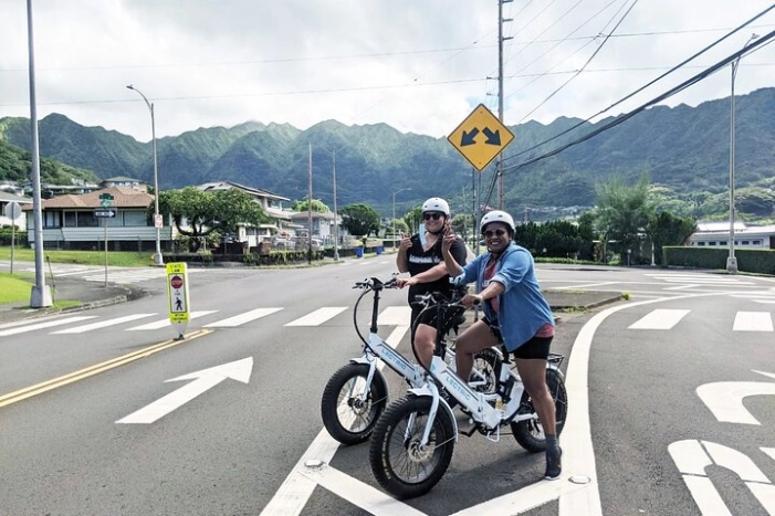 Electric Bike Ride & Manoa Falls Hike Tour