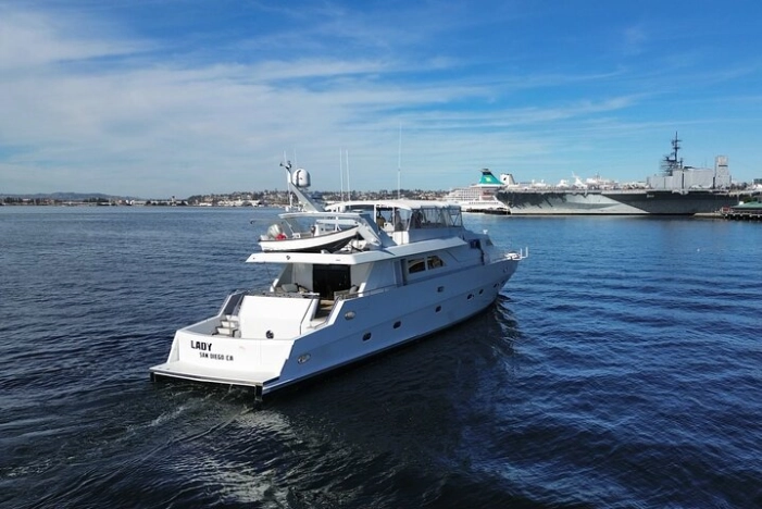 100 Ft Maiora Super Yacht long beach 