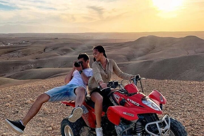 Quad safari in the Agadir desert