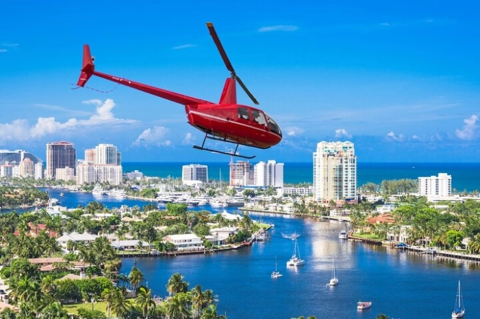 1 Hour Luxury Miami Private Helicopter Tour 