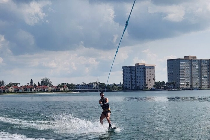 Boat tour with Watersports and snorkeling near st pete beach