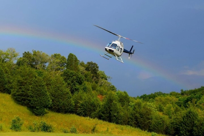 Scenic Helicopter Tour of Wears Valley, Tennessee