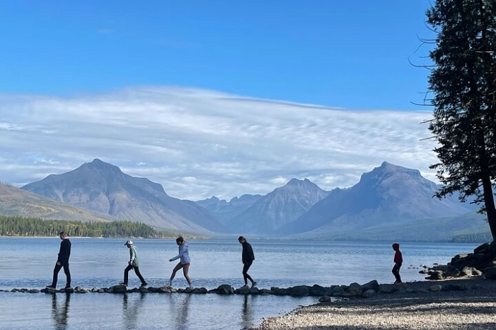 Driving Tour in West Glacier National Park Summer
