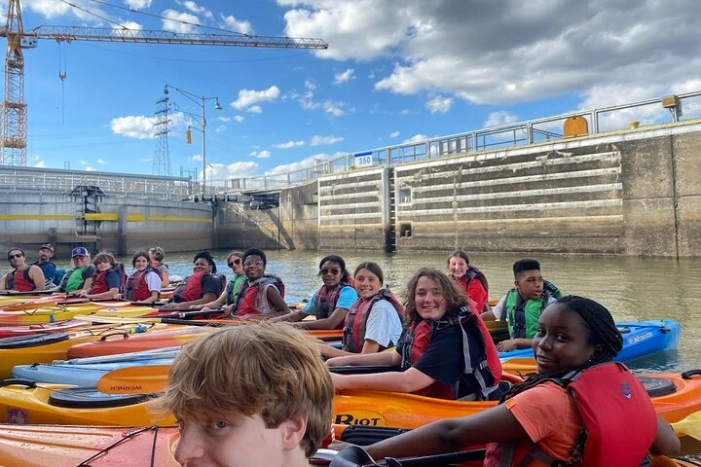 Chickamauga Dam Lock Kayak Tour by Chattanooga Guided Adventures