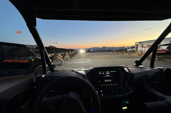 Summer Mojave Desert Twilight RZR Quest in Las Vegas