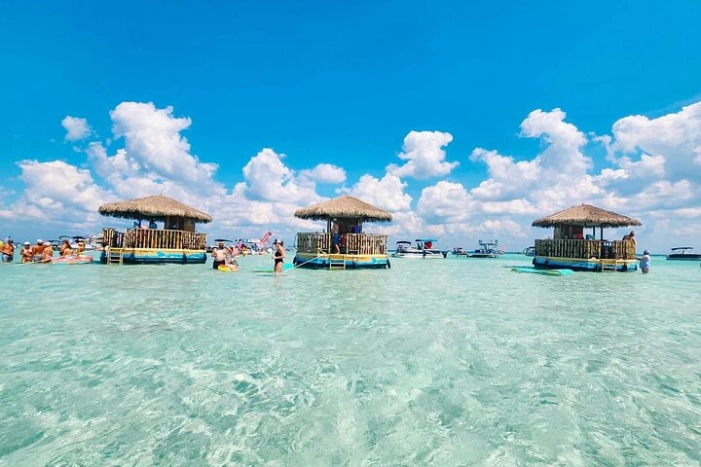 Last Chance TAILFINS TIKIS 2 Hour Crab Island ️Tiki Tour