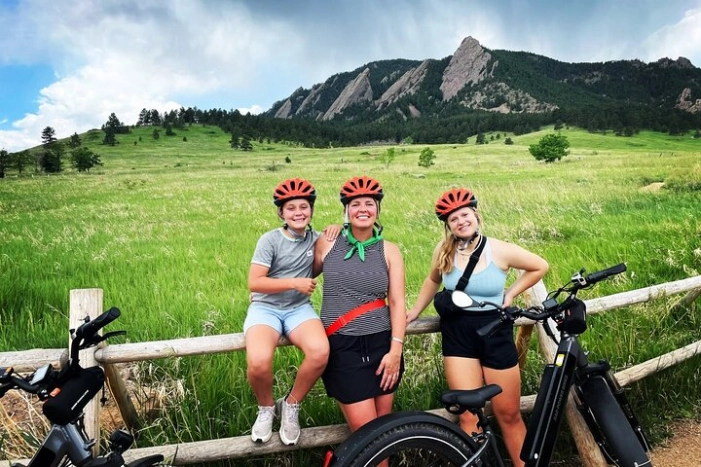 Ride Boulder's Best Guided eBike E-Bike Tour! Electric eBike 