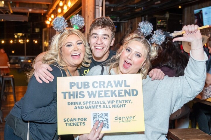 4+ Hour Party Pub Crawl - Downtown Denver's Ballpark District