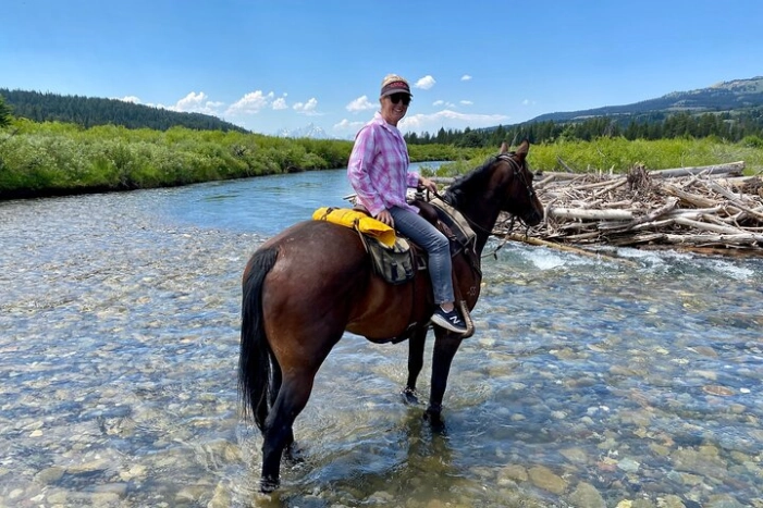 Jackson Hole Horseback Riding in Bridger Teton National Forest 