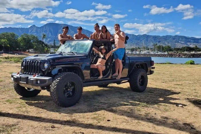 Northshore ocean adventure and circle islandJeep Tour- Guaranteed to see turtles