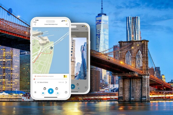 Self Guided Walking Audio Tour of Lower Manhattan, New York
