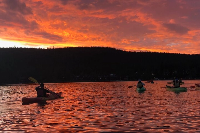 Sunset Kayak Experience in Tahoe City