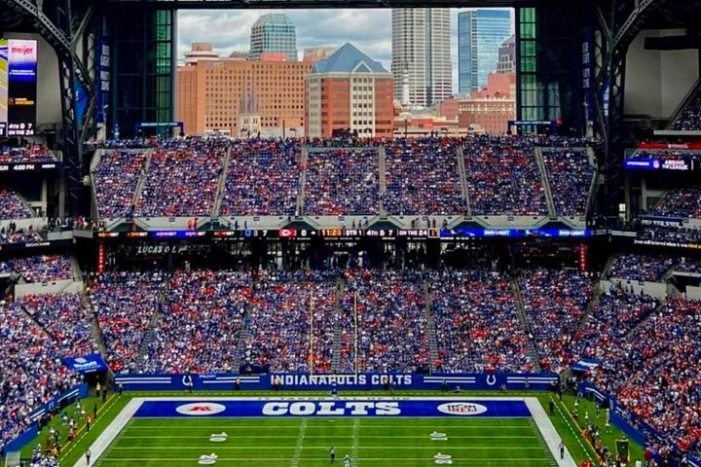 Indianapolis Colts Football Game Ticket at Lucas Oil Stadium