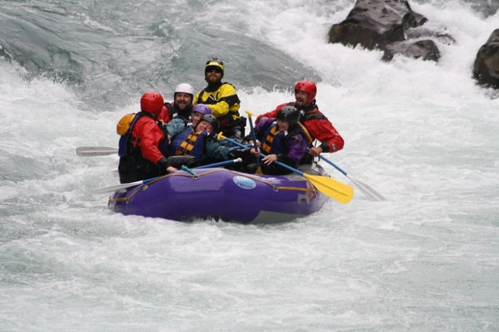 Half-Day Three Canyon Six Mile Creek Whitewater Rafting