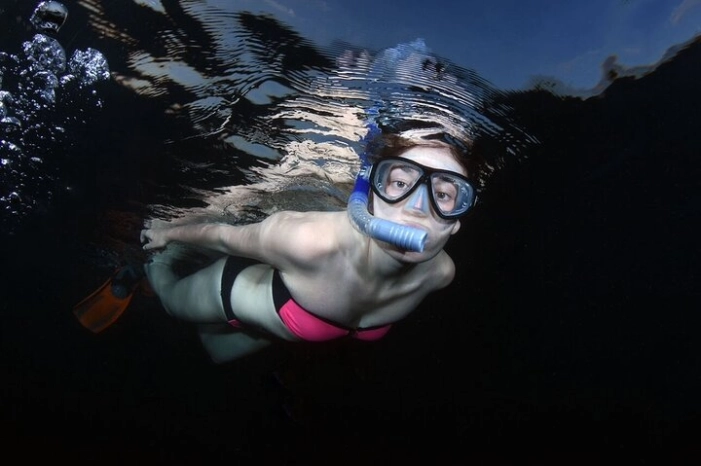 NIGHT TIME Guided Snorkel tour of Phil Foster park