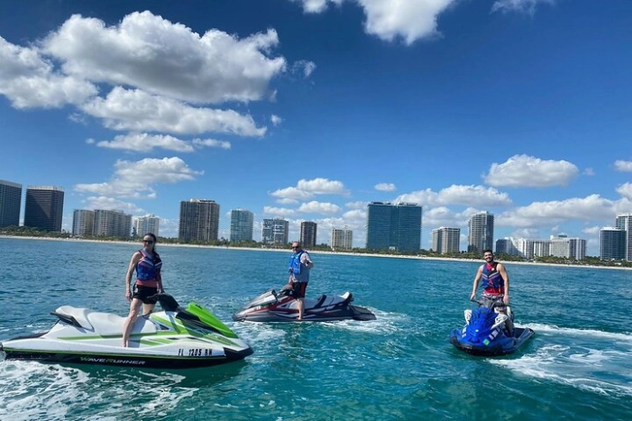 Miami Jet Ski Adventure + Complimentary Boat Ride