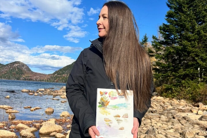 Paint and Pedal Tours in Acadia National Park