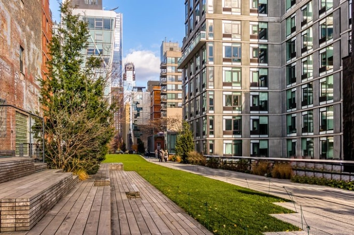 New York High Line Park Walking Tour