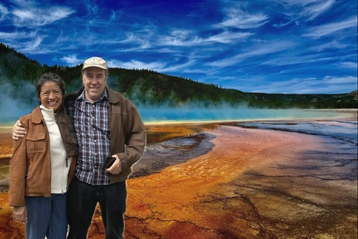 #1 Special Yellowstone Hot Spots Lower Loop From Cody Wy!