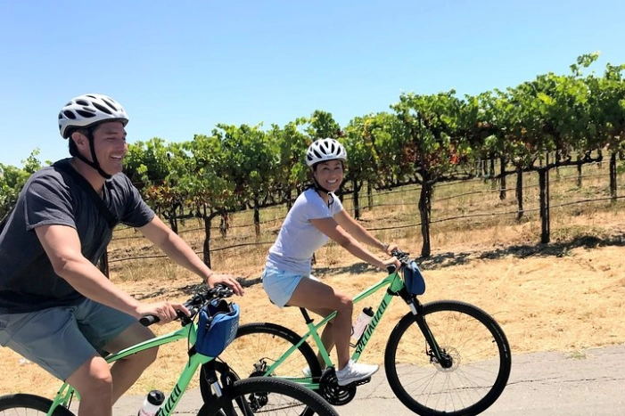 Guided Healdsburg Wine Country Bike and Wine Tasting Tour with lunch