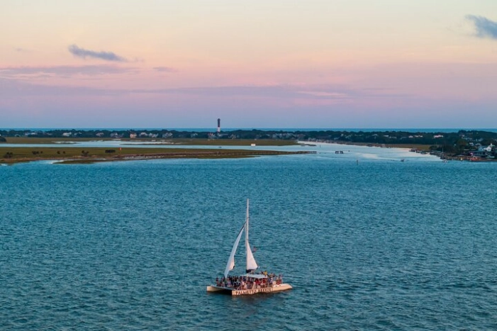Aloha Wednesday Sunset Sail - All Drinks Included - Lux Catamaran