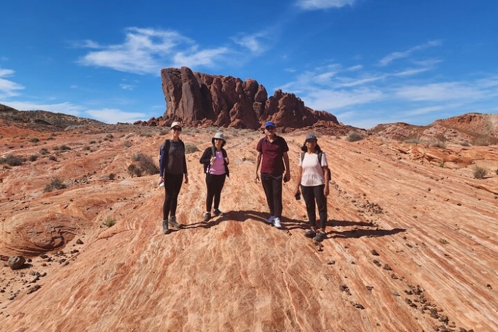 Private Valley of Fire Half Day off Trail Adventure 