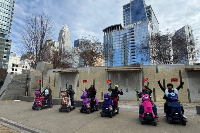  Skyline and Streets: A Whimsical Rydables Ride Through Charlotte