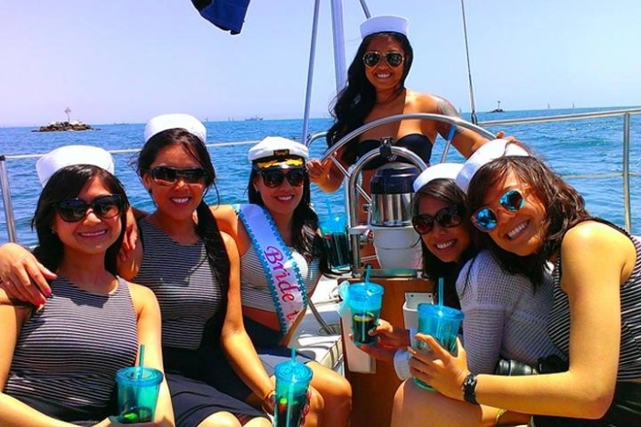 Bachelorette Sailing Party on San Diego Bay up to 12 Guests
